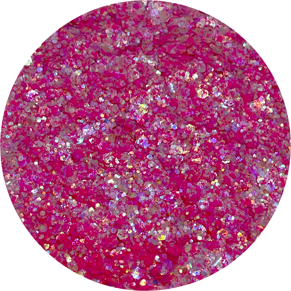 Pretty In Pink Fusion Glitter - The Glitter Jar